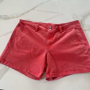 Levi's Vibrant Pink Jean Shorts